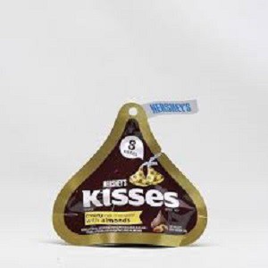 

hershey's kisses creamy milk chocolate cookies and cream milk chocolate almond 36 gram 1 box