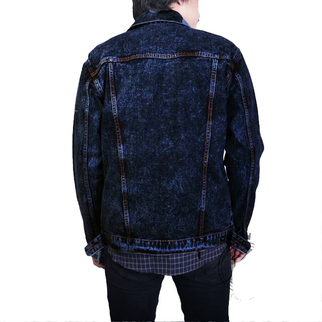 JEC Jaket Jeans Original BJ Denim Pria Sandwash  Full Premium | Jaket Distro | Jaket Keren