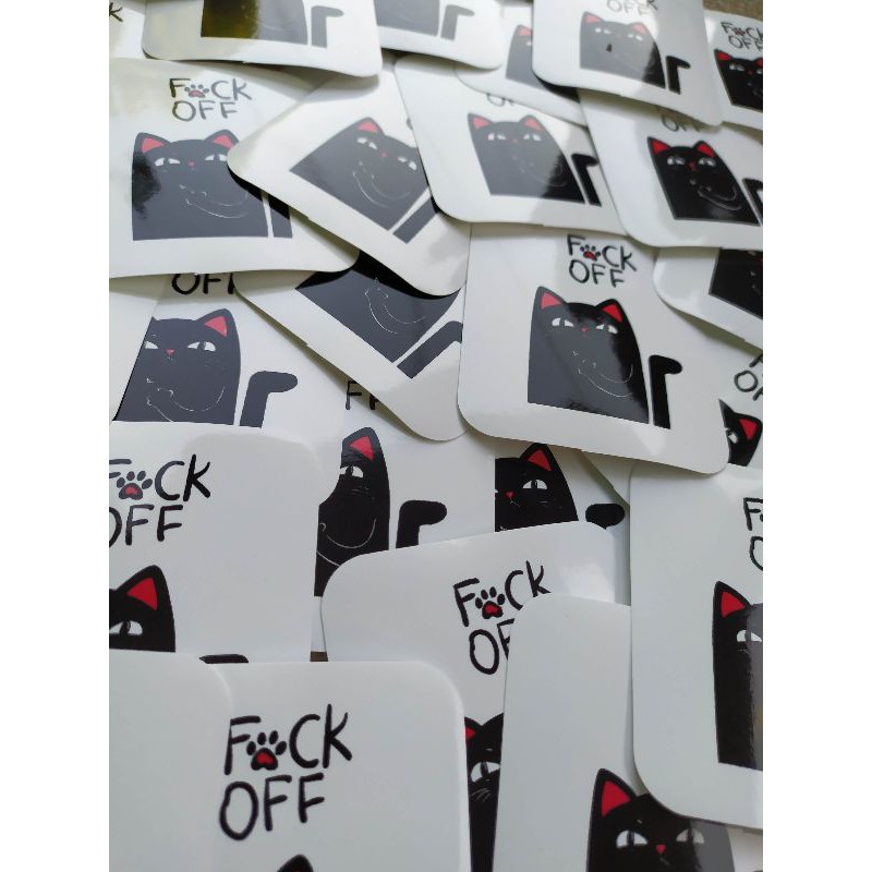 STIKER F*CK OF BERKILAU