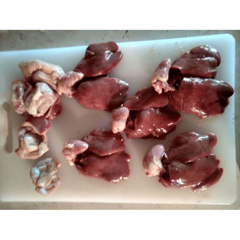 

ati ampela ayam 4pcs