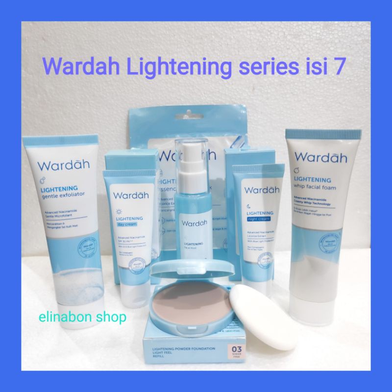 Wardah Lightening Series isi 7