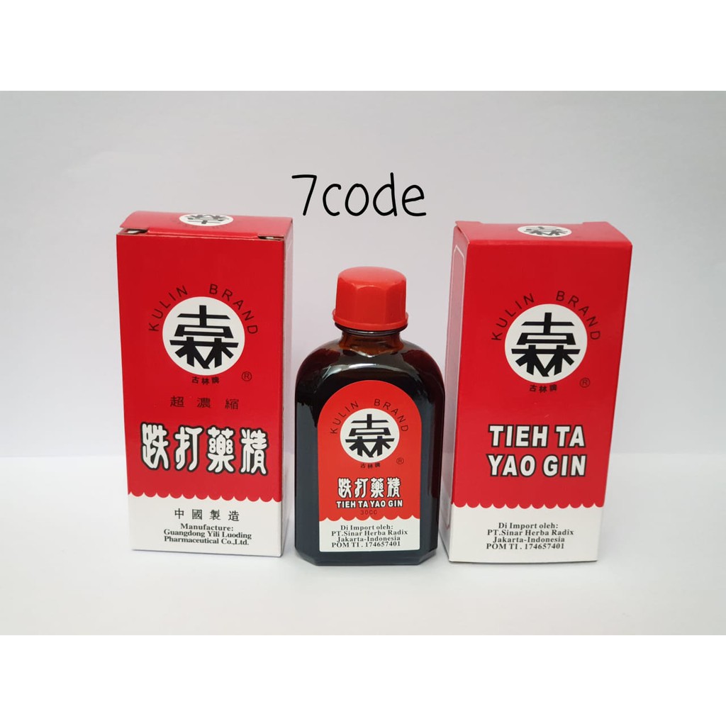 PT SINAR HERBA RADIX Tieh Ta Yao Gin - Betadine Cina Die Da Yao Gin
