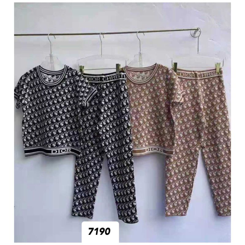 Stelan rajut dior import 7190(ld 100)  Rajut import