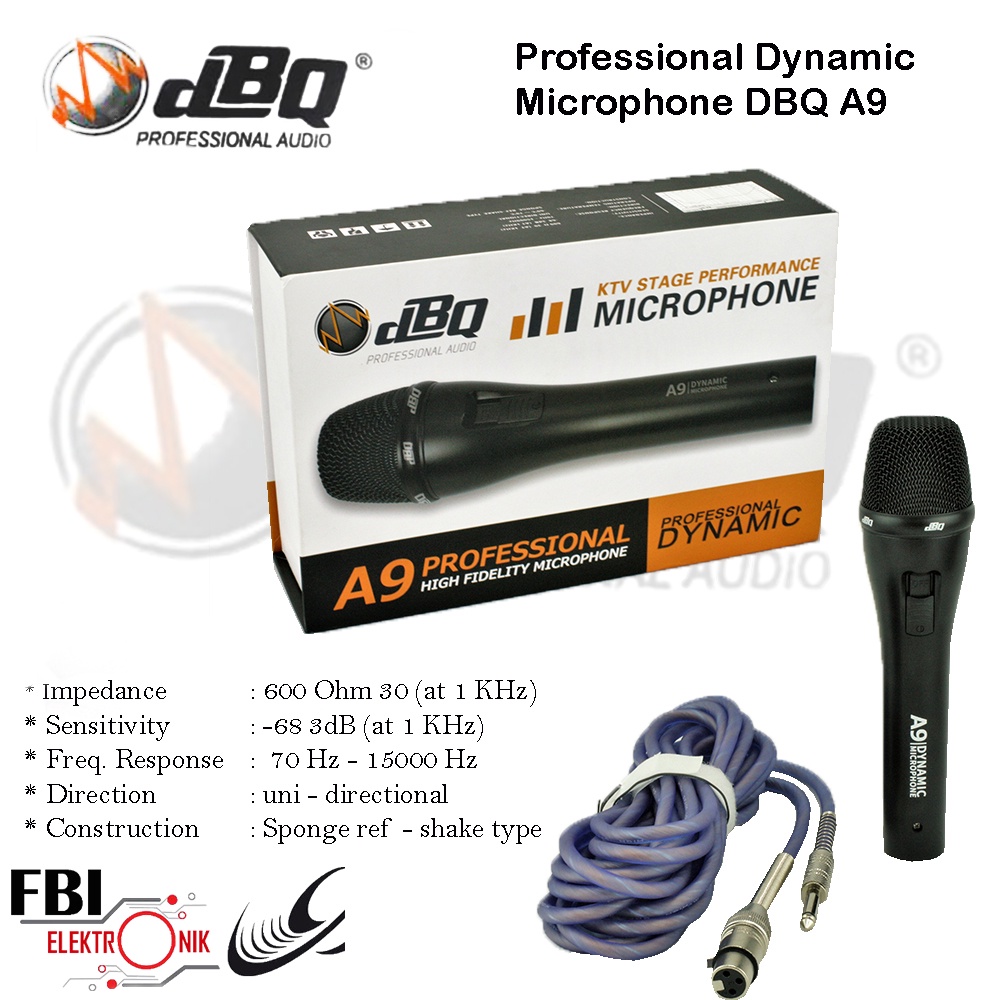 MIC DBQ A9 / MICROPHONE DBQ ORIGINAL A9