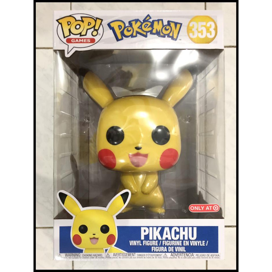 10 in pikachu funko pop