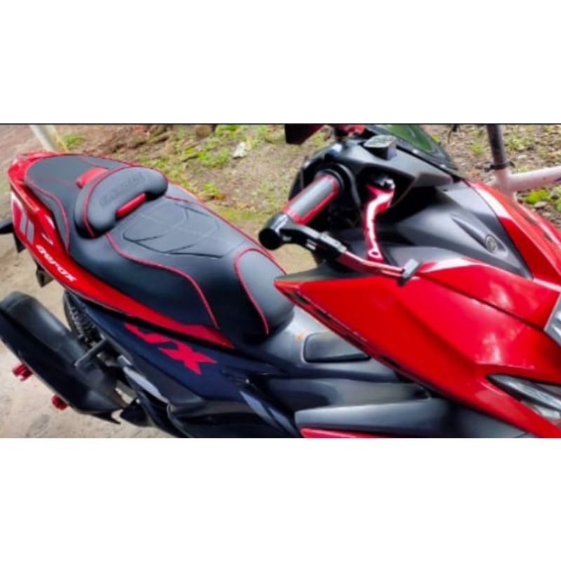 Cover jok Modifikasi & Kulit Jok Aerox 160 155 125 Bahan Mbtech