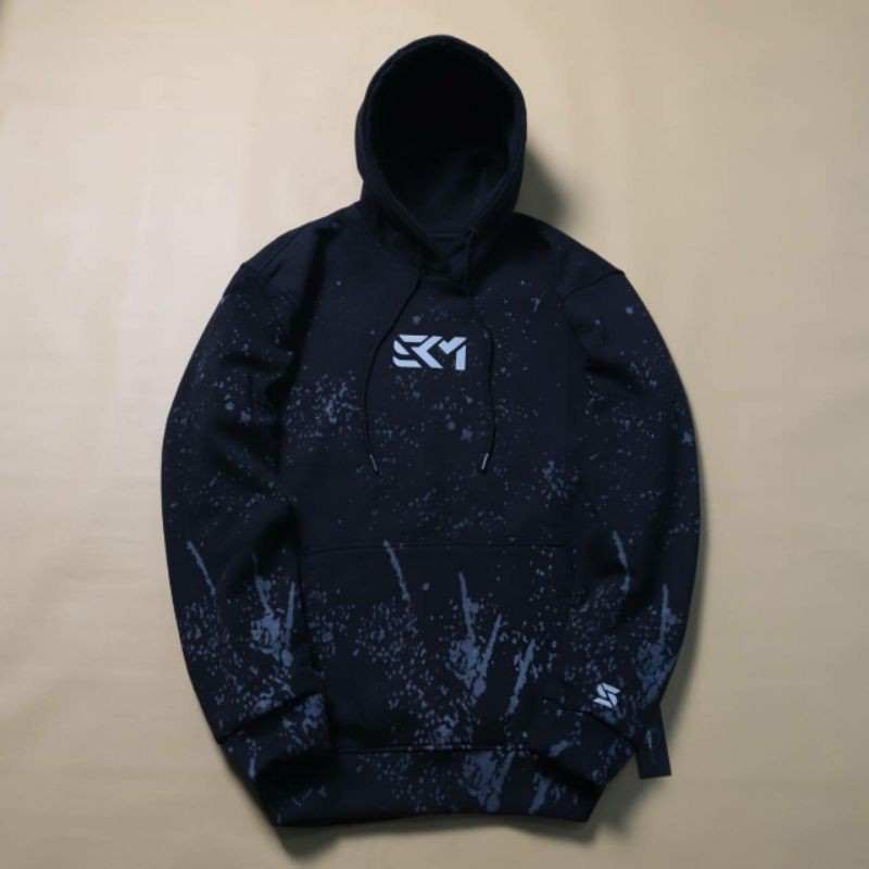 sweater hoodie SKM  dirty logo