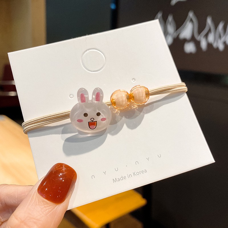 Grosir - F925 Kuncir Rambut Karakter / Women Hair Tie / Karet Rambut Lucu / Ikat Rambut Wanita-Coni