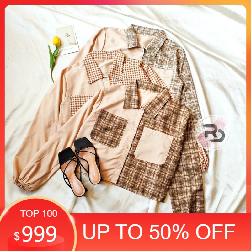 MY FASHION STORE Mika Crop Top  / KEMEJA CROP