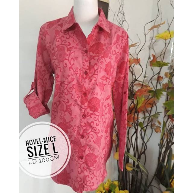 Kemeja cewek Branded NOVEL MICE