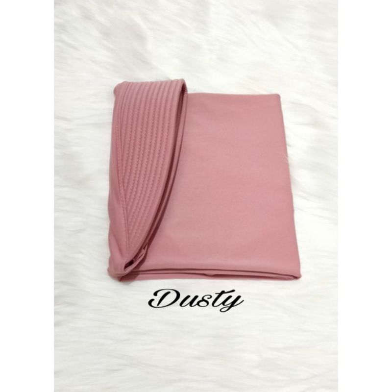 JILBAB SPORT/ HIJAB BERGO SPORT INSTAN PREMIUM/ BERGO HAMIDAH SPORT HIGH QUALITY-Dusty
