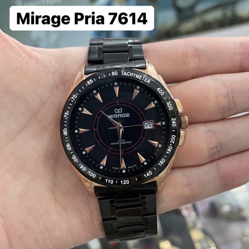 Jam Tangan Mirage 7614 Pria Rosegold