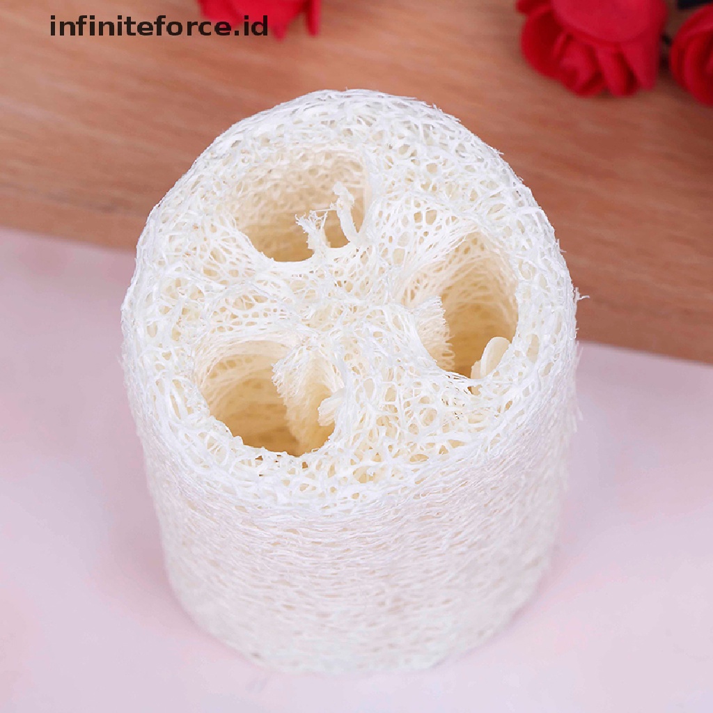 (infiniteforce.id) 6pcs / Set Spons Loofah Luffa Loofa Alami Untuk Mandi / Spa