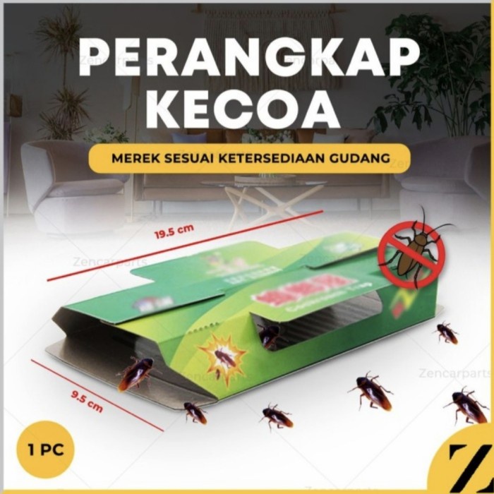 Perangkap Kecoa LEM RUMAH MIRIP HOY HOY Pest Obat Lem Kecoak