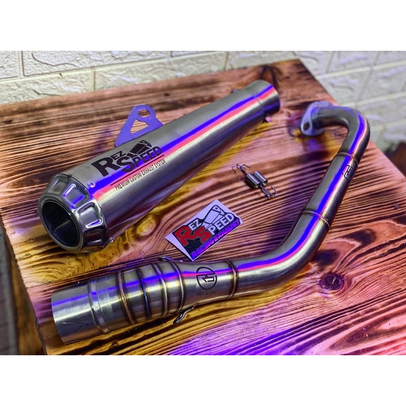 Knalpot Rez Speed Tipe ProRc CB CBR R15 Byson Vixion Gsx Beat Scoopy Nmax Vario Pcx Lexi Aerox