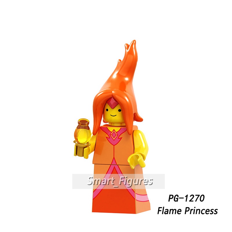 Finn Mainan Action Figure Mini Finn Jake Banana Guard Flame Princess Ice King PG8141