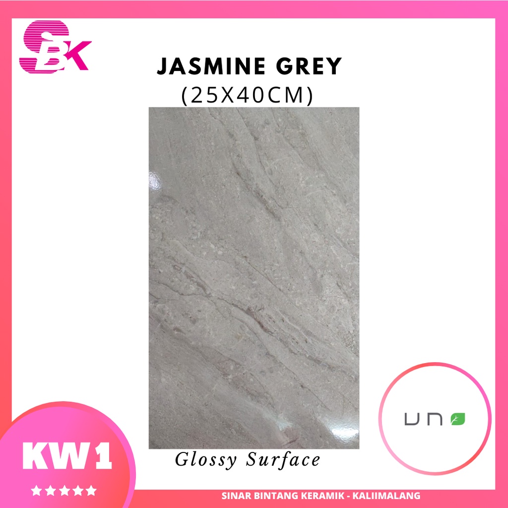 Keramik Dinding 25x40 Jasmine Grey