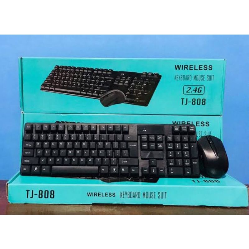 Wireless Keyboard And Mouse Combo TJ-808