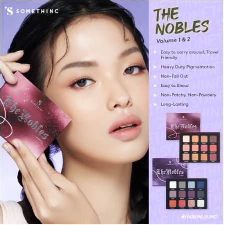 ❤️ Cloudy ❤️ Somethinc The Nobles Eyeshadow Palette Original 100%