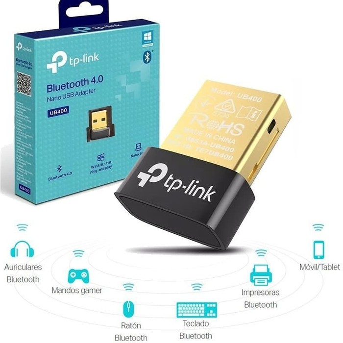 TP-Link UB400 Bluetooth 4.0 Nano USB Adapter - TPLink UB 400 Bluetooth GARANSI 1 TAHUN