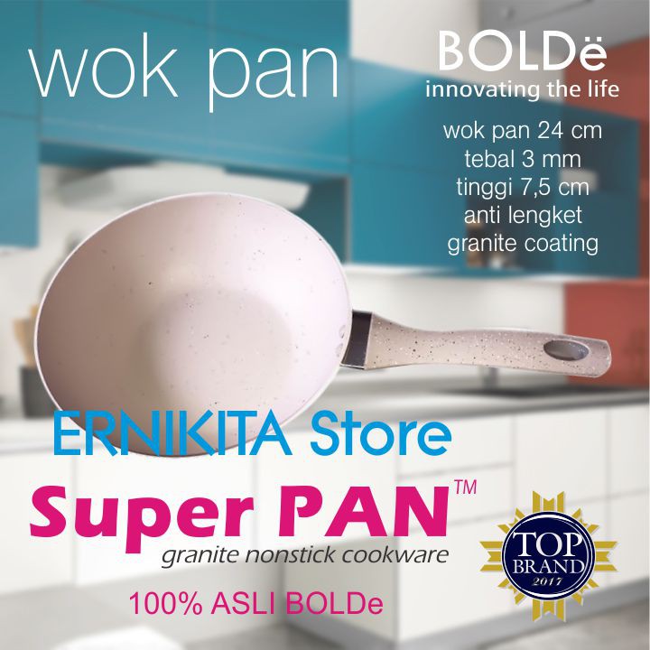 BOLDe SUPER PAN COOKWARE SET -  Super Pan Granite Coating Series