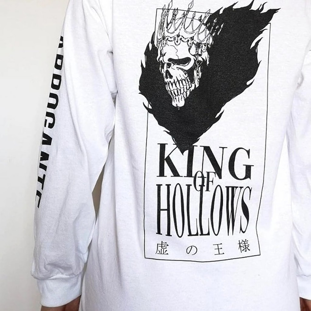 Longsleeve Karet Baraggan Louisenbairn King of Hollows anime Bleach