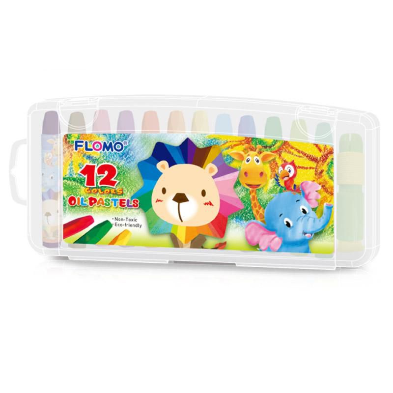 

Oil Pastel Flomo, Crayon Flomo, Plastic Box Murah, Crayon Murah