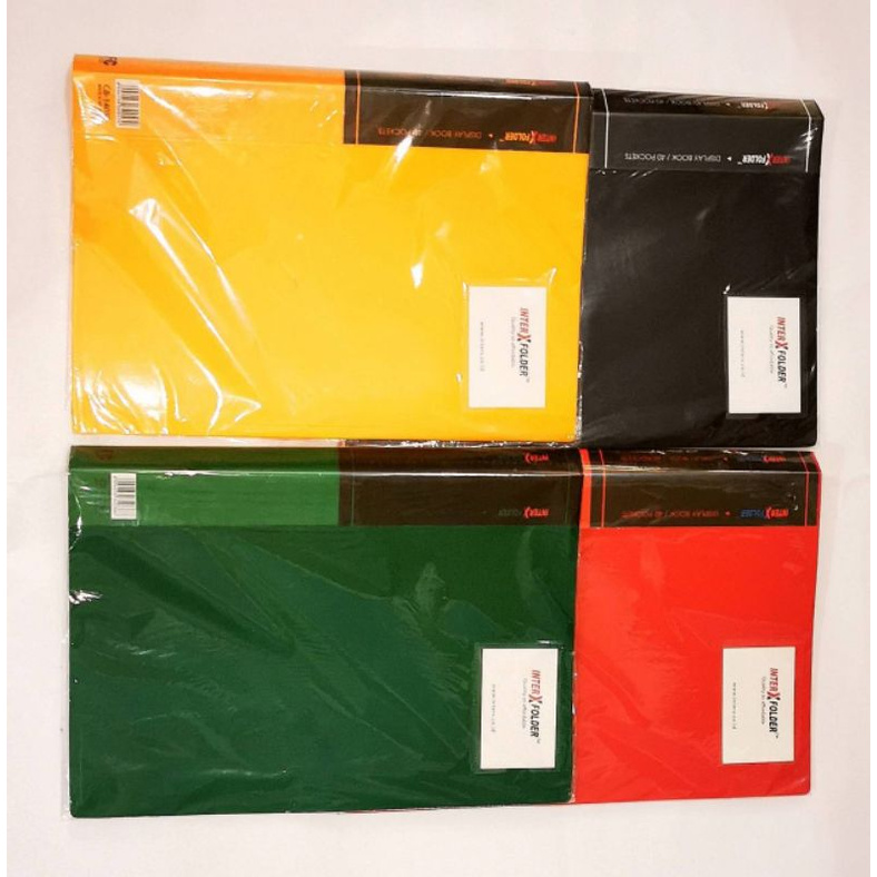 

Dokumen keeper/Clear Holder F4 INTER X 40 pockets