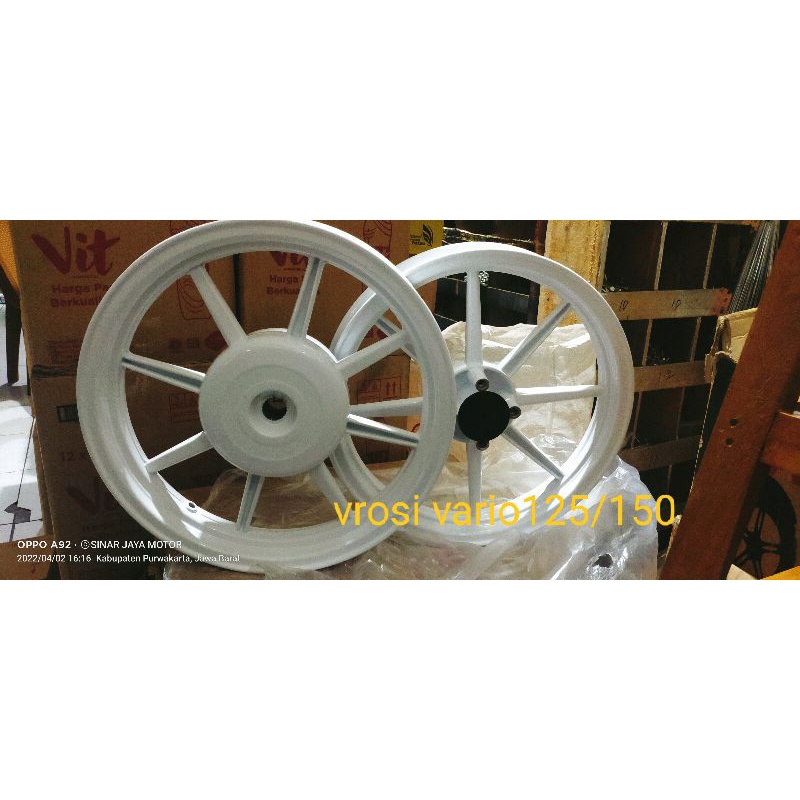 velg racing vrossi vario125/150