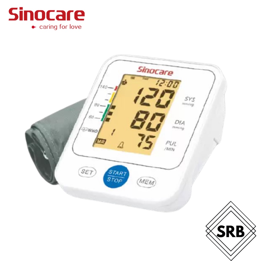 Sinocare BSX-516 Alat Cek Tekanan Darah Otomatis| alat ukur tekanan darah| tensimeter digital