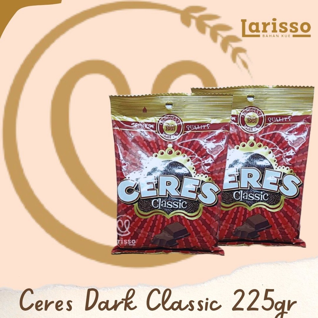 

CERES CLASSIC DARK CHOCOLATE 225gr