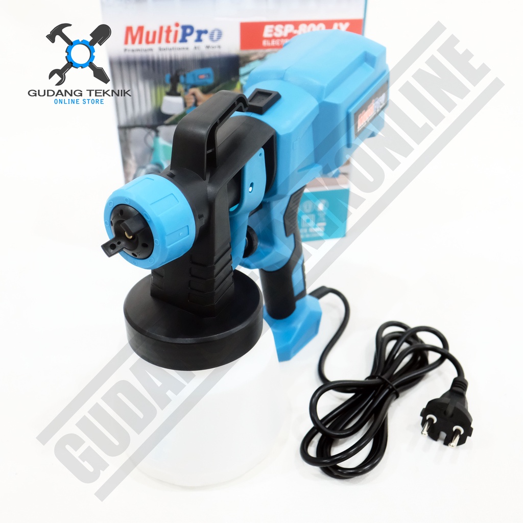 Spray Gun Elektrik MULTIPRO ESP800JY / Spraygun Listrik ESP 800 JY - Alat Semprot Cat ESP-800 MULTI PRO