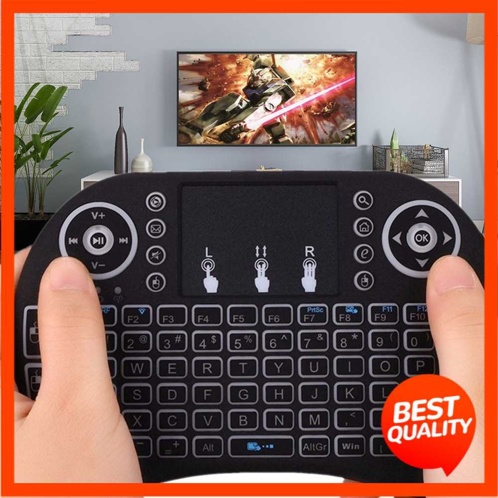 Jual Keyboard Smart TV Android Touchpad Air Mouse Wireless Mini
