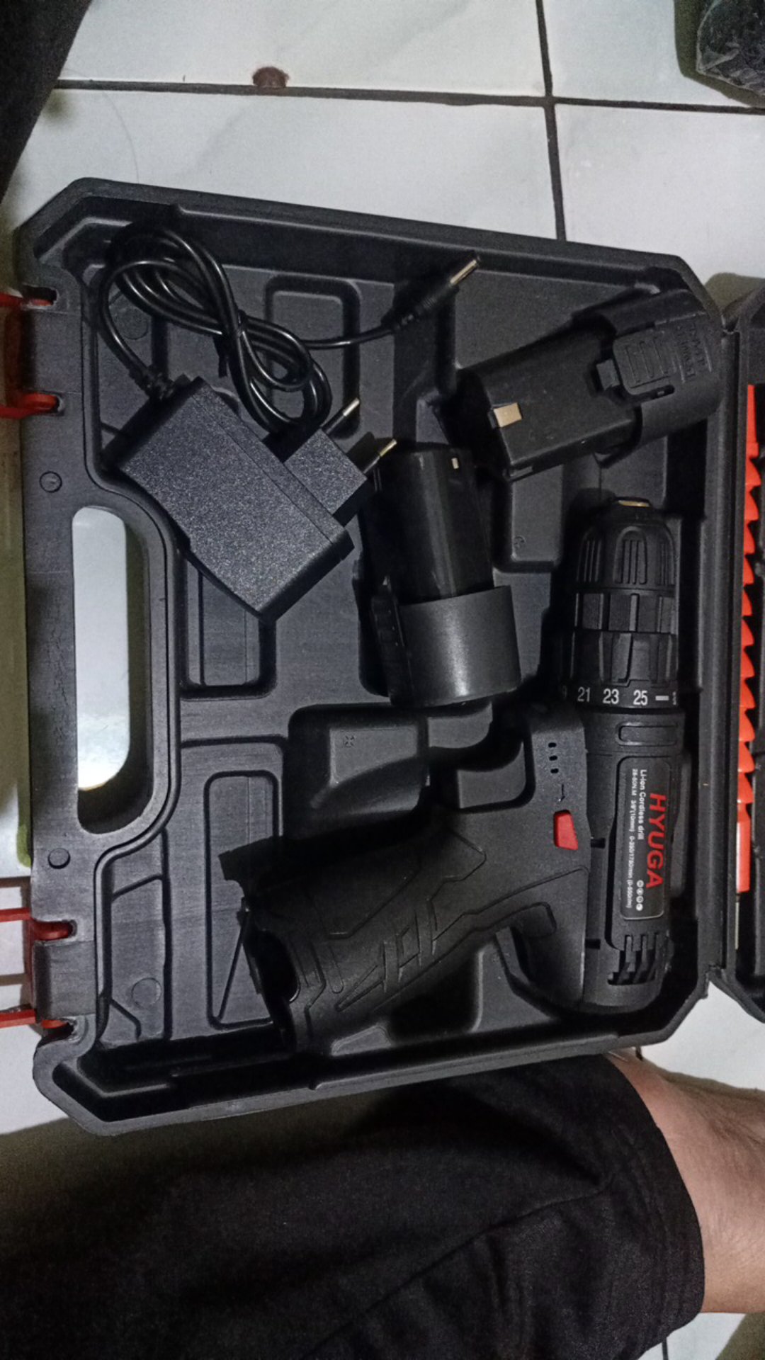 Promo Mesin Bor Baterai Cordless Hyuga By Uchiha Japan Teknologi Tembok Besi Kayu