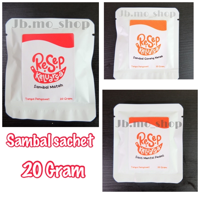 

sambal sachet sambal goreng sambal matah saus mentai sambal terasi sambal matah bali