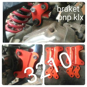 Spesial Braket mesin Tiger Megapro pnp Rangka KLX Dtracker all series Limited