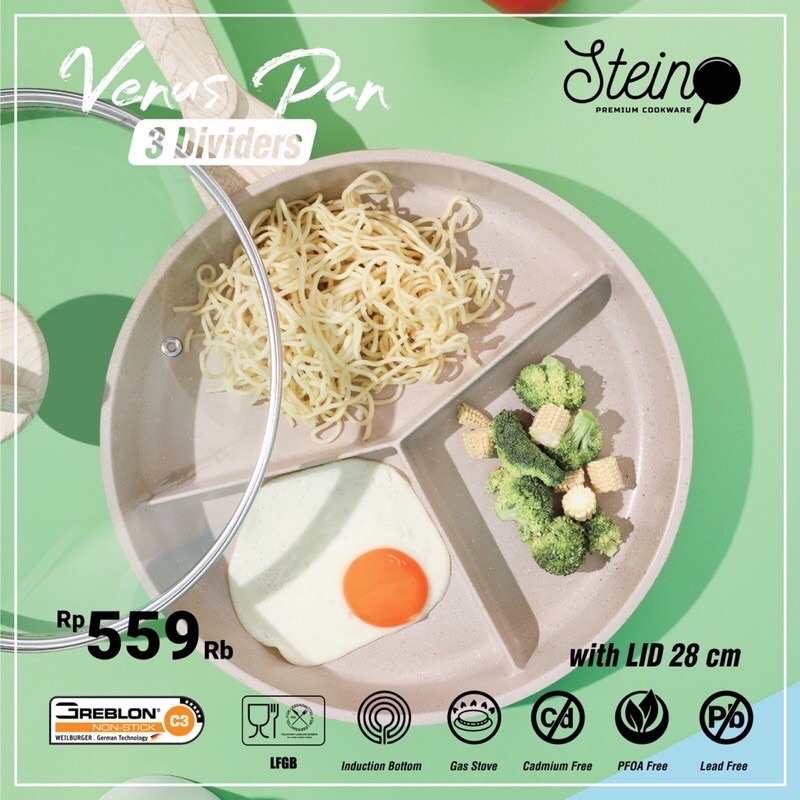 Stein Venus Pan 3 Dividers