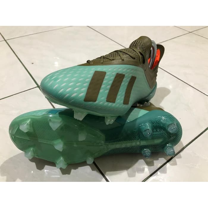 Soccer Adidas X 18.1 FG - Raw Green