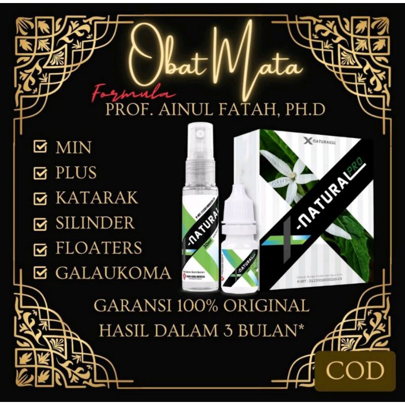 New X-Natural Pro Original | Madu Noni Eye Original Obat Mata