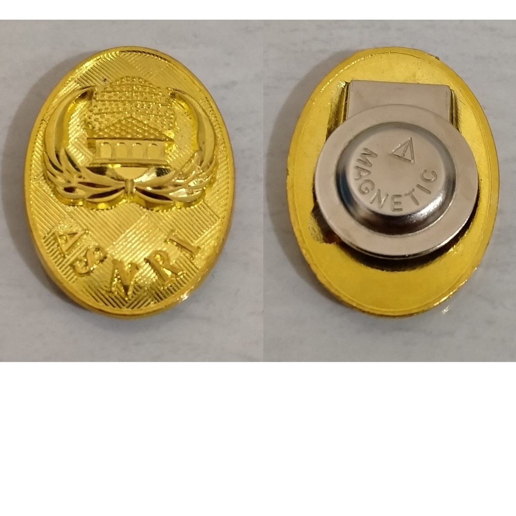 PIN KORPRI ASN RI Lonjong - PIN Korpri ASN RI Oval