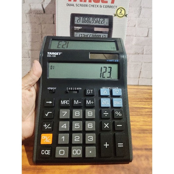 

Calculator merk Target DD-120 (12 digits) 1pcs