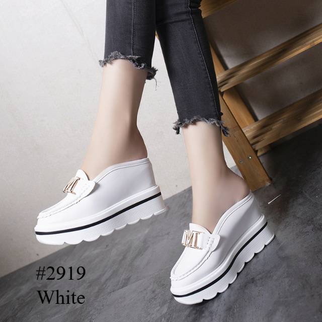 Wedges Slop Wanita Impor Fashion M#2919