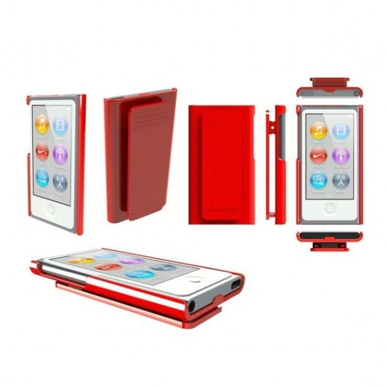 Terlaris Belt Clip Case for Ipod Nano 7 Cover Hard Plastic Candy Color Cover for Apple iPod Nano 7