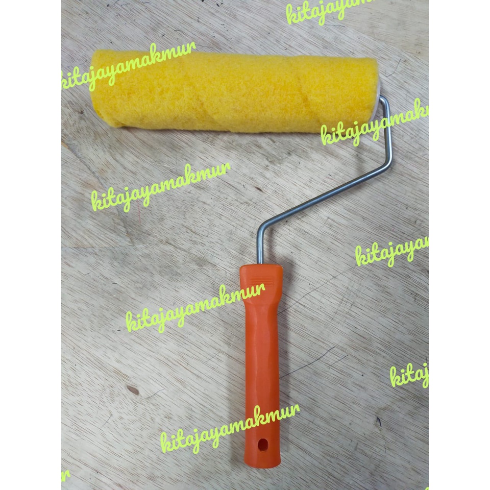 KUAS ROLL/PAINT ROLLER/KUAS ROLL CAT TEMBOK BULU KUNING TAIYO MURAH