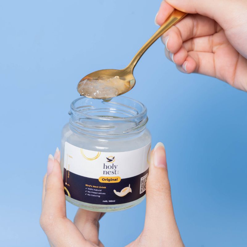 

Minuman Sarang Burung Walet Holynest / Bird Nest Drink Original Kandungan 40% 100ml