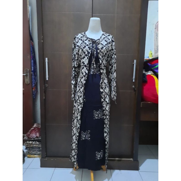 longdress cardigan sukaini