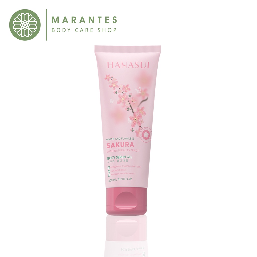 Body Serum Hanasui Body Lotion Serum Gel Sakura