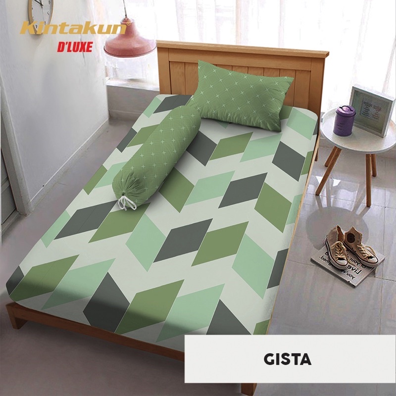 (BISA COD)SPREI KINTAKUN DELUXE NO 3 UK 120*200 CM DIJAMIN TIDAK LUNTUR