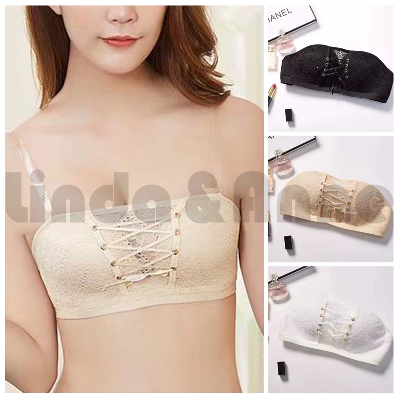 Bra Tanpa Tali Strapless Bra Push Up BH Tanpa Kawat Import