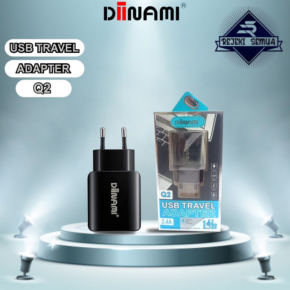 Q2 BATOK ADAPTER CASHAN DIINAMI 2.4A FOR OPPO SAMSUNG REALME XIAOMI VIVO RS4084